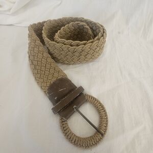 Woven Braided Womens Belt